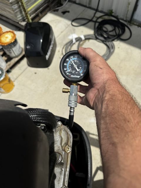 Boat and outboard service work