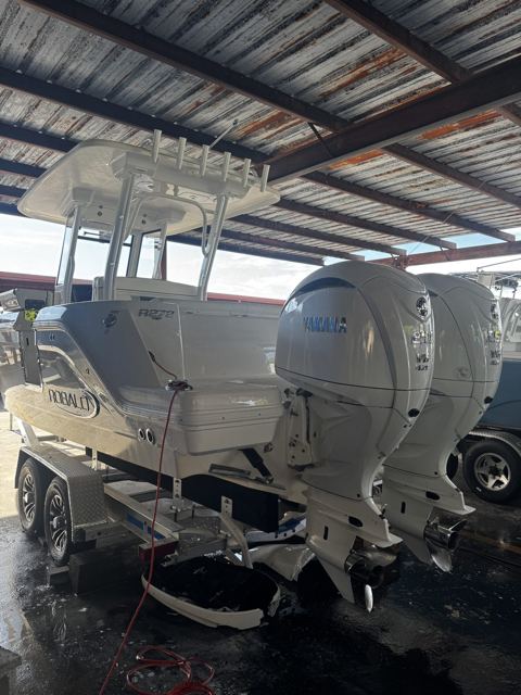 Boat and outboard service work